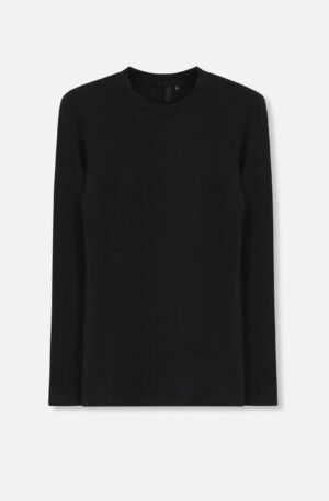 LONG LAYERING TEE IN PIMA COTTON STRETCH