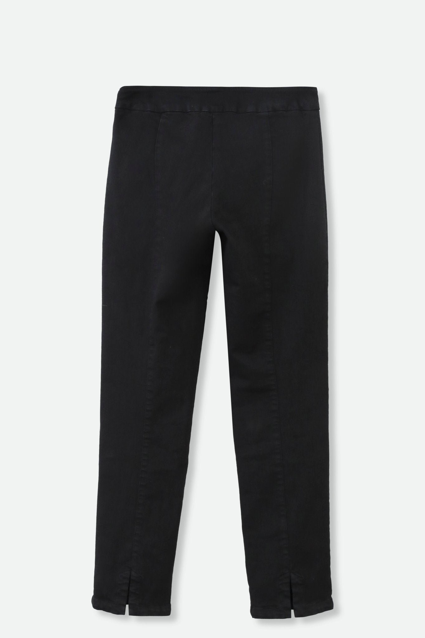 PALLAS BACK SLIT BLACK DENIM PANT - Image 2
