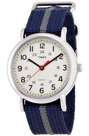 Timex Unisex Weekender Watch With Pattern Band